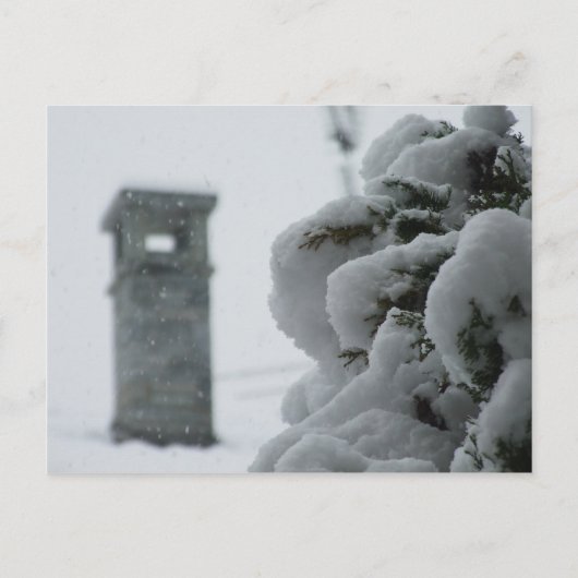 Wintertijd Briefkaart (Voorkant)