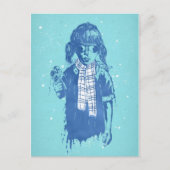 wintertijd briefkaart (Voorkant)