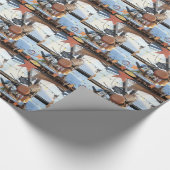 Wintertijd Cadeaupapier (Hoek)