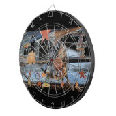 Wintertijd Dartbord (Voorkant Rechts)