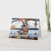 Wintertijd Feestdagen Kaart (Voorkant)