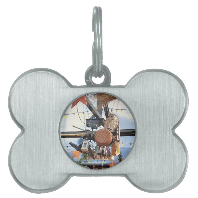 Wintertijd Huisdieren Naamplaatje (voorkant)