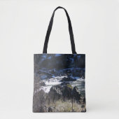 Wintertijd in Hayfork, Californië.. Tote Bag (Voorkant)