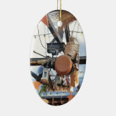 Wintertijd Keramisch Ornament (Rechts)