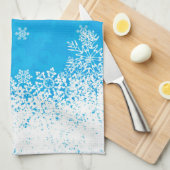 Wintertijd Keuken/Badhanddoek 16" x 24" Theedoek (Quarter Fold)