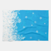 Wintertijd Keuken/Badhanddoek 16" x 24" Theedoek (Horizontaal)