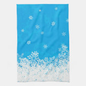 Wintertijd Keuken/Badhanddoek 16" x 24" Theedoek (Verticaal)