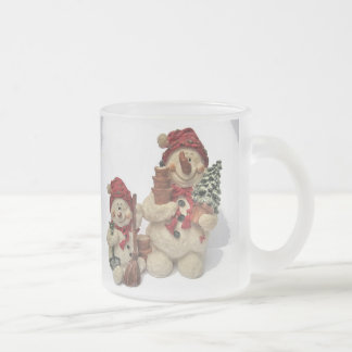 wintertijd matglas koffiemok