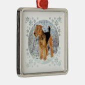 Wintertijd Metalen Ornament (Rechts)