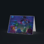 Wintertijd Reading Snowman Feestdagen Kaart<br><div class="desc">Snowman Wintertime Reading Holiday Greeting Kaart bevat originele illustraties van een sneeuwman die voorleest aan een groep kinderen in het maanlicht en kaarslicht digitaal geschilderd door onze getalenteerde kinderillustrator, Traci Van Wagoner. Ons leuke ontwerp is perfect voor iedereen die van winter, sneeuwpoppen en lezen houdt. Versier uw huis of de...</div>