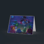 Wintertijd Reading Snowman Feestdagen Kaart<br><div class="desc">Snowman Wintertime Reading Holiday Greeting Kaart bevat originele illustraties van een sneeuwman die voorleest aan een groep kinderen in het maanlicht en kaarslicht digitaal geschilderd door onze getalenteerde kinderillustrator, Traci Van Wagoner. Ons leuke ontwerp is perfect voor iedereen die van winter, sneeuwpoppen en lezen houdt. Versier uw huis of de...</div>