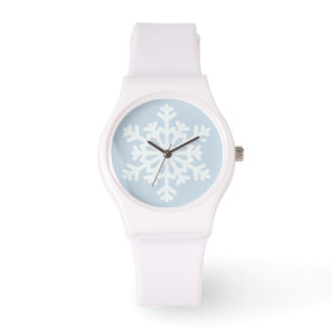 Wintertijd! Snowflake Horloge