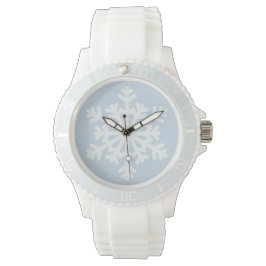 Wintertijd! Snowflake Horloge