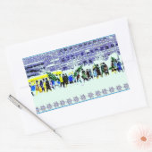Wintertijd Sticker (Envelop)