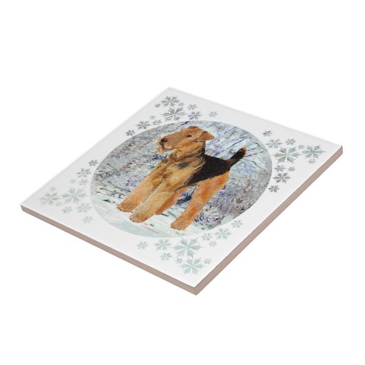 Wintertijd Tegeltje (Zijkant)