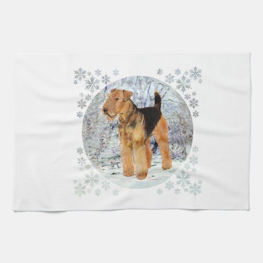 Wintertijd Theedoek (Horizontaal)