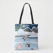 Wintertijd Tote Bag (Voorkant)
