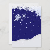 Wintertijd Uitnodigingen (Voorkant)