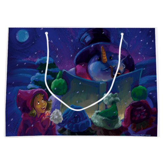 Wintertijdleesbewerking Large Cadeautasje (Voorkant)