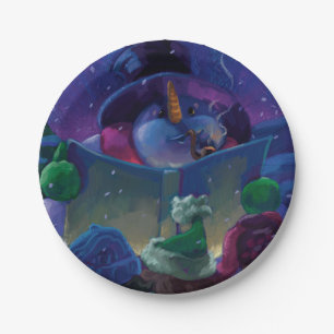 Wintertijdleesbewerking Papieren Bordje