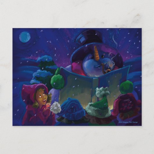 Wintertijdlezen Briefkaart (Voorkant)