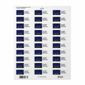 Wintertijdlezen Etiket (Full Sheet)