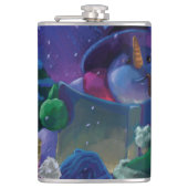 Wintertijdlezen Heupfles (Voorkant)