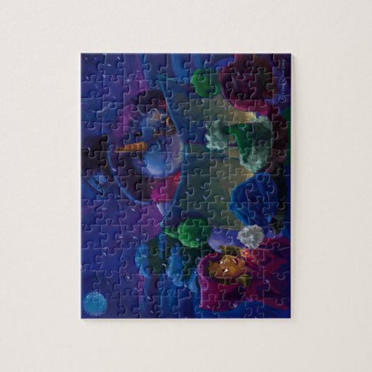 Wintertijdlezen Legpuzzel (Verticaal)