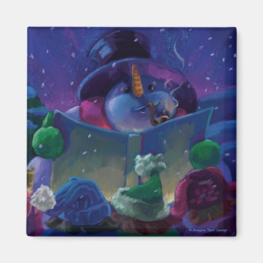 Wintertijdlezen Magneet (Voorkant)