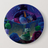 Wintertijdlezen Ronde Button 4,0 Cm (Voorkant)