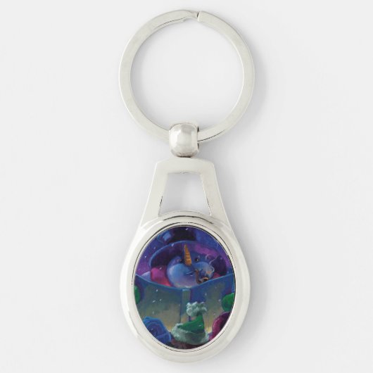 Wintertijdlezen Sleutelhanger (Voorkant)