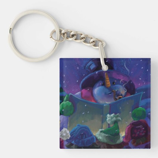 Wintertijdlezen Sleutelhanger (voorkant)