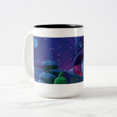 Wintertijdlezen Tweekleurige Koffiemok (Voorkant links)