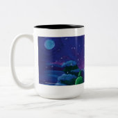 Wintertijdlezen Tweekleurige Koffiemok (Links)