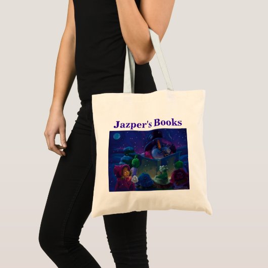 Wintertijdlezers persoonlijke boektas tote bag (Voorkant (product))