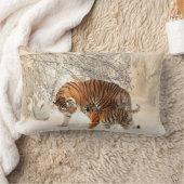 Wintertijgers gooien kussen (Deken)