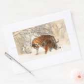 Wintertijgers stickers (Envelop)