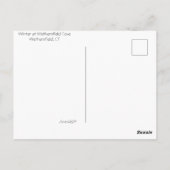 Wintertime Fun - Wethersfield, CT Briefkaart (Achterkant)