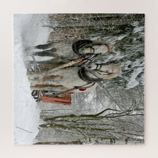 Wintertime Sleigh Ride Legpuzzel (Horizontaal)