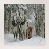 Wintertime Sleigh Ride Legpuzzel (Verticaal)