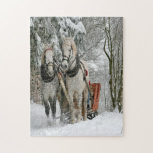 Wintertime Sleigh Ride Legpuzzel