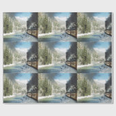 Wintertreinafval Cadeaupapier (Vlak)