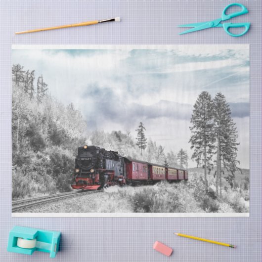 wintertreindienstpapier tissuepapier (Craft)