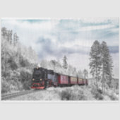 wintertreindienstpapier tissuepapier (Voorkant)