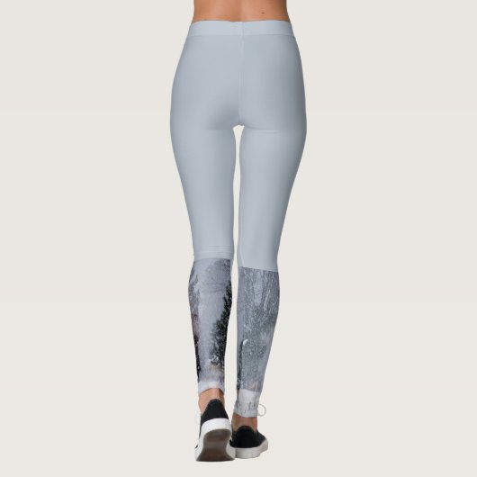 Wintertreinen Leggings (Achterkant)