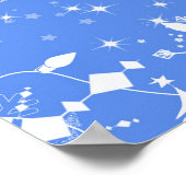 Wintertrouw, aangepast welkomstbord voor de trouwd poster (Hoek)