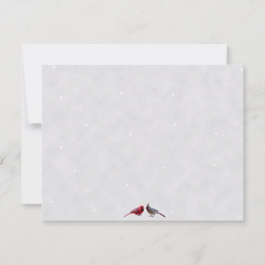 Wintertrouw-Natuurthema: Kaart (Achterkant)