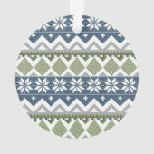 Wintertrui Acryl Ornament (achterkant)