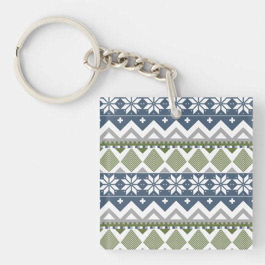 Wintertrui Acryl Sleutelhanger (Voorkant)