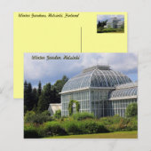 Wintertuin, Helsinki Briefkaart (Voorkant / Achterkant)
